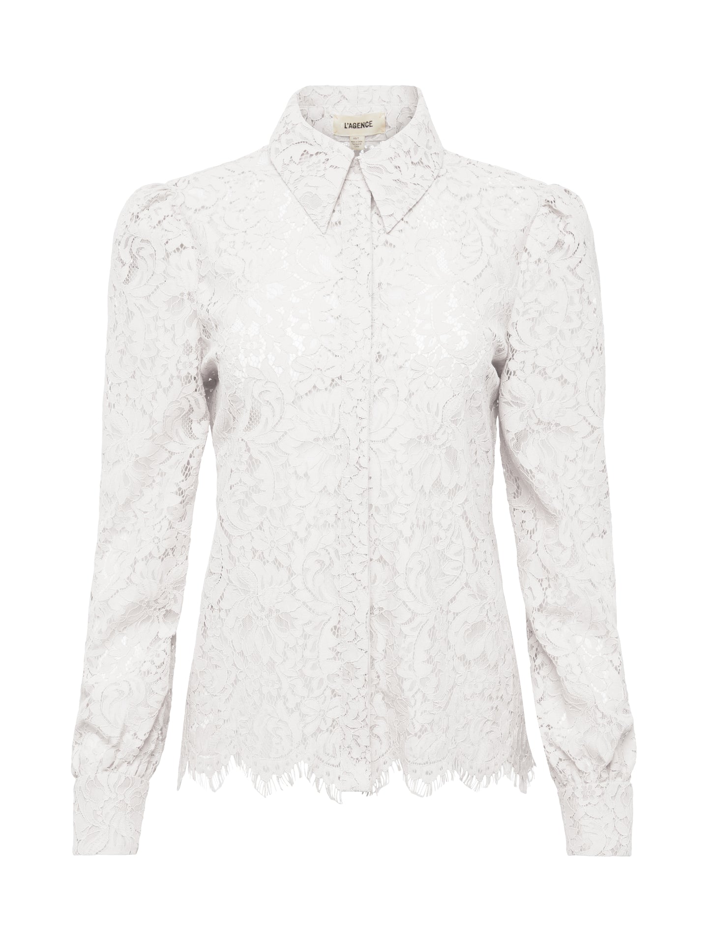 L'AGENCE Jenica Blouse In Ivory