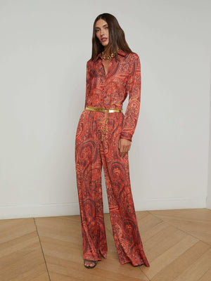 Argo Satin Blouse blouse L'AGENCE Sale