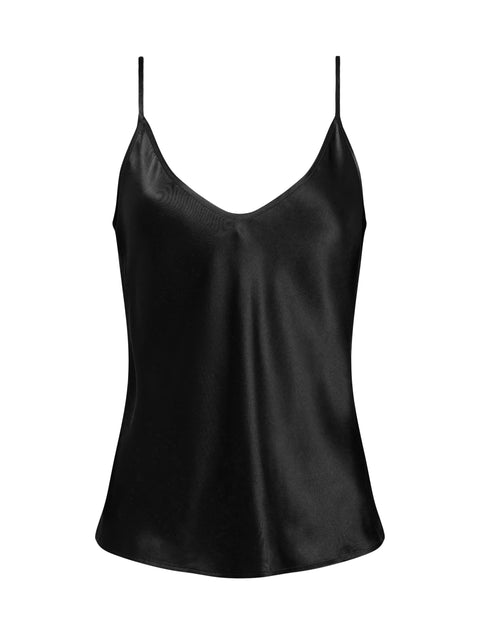 L'AGENCE Lexi Camisole Tank in Black
