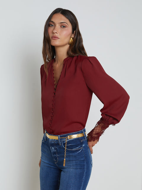 Ava Blouse blouse L'AGENCE   