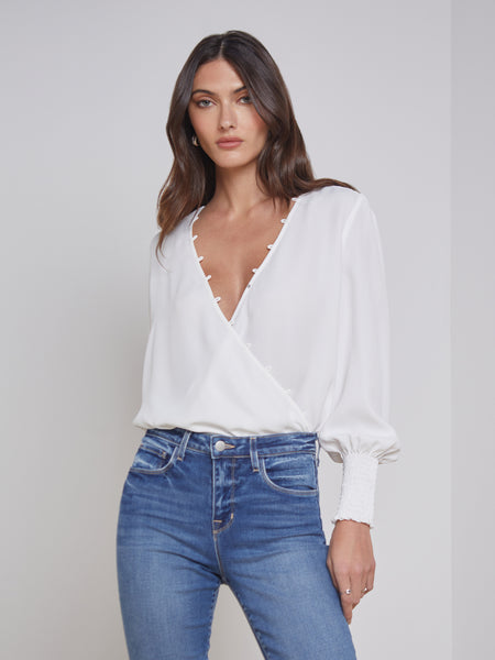 21SS L´Appartement Lisiere Gather Blouse