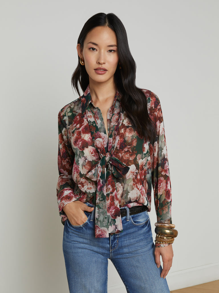 Basil Blouse blouse L'AGENCE