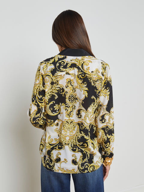 Gio Silk Blouse blouse L'AGENCE   