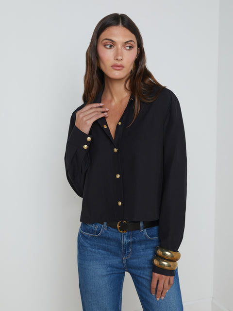 Cosette Button-Down Shirt shirt L'AGENCE   