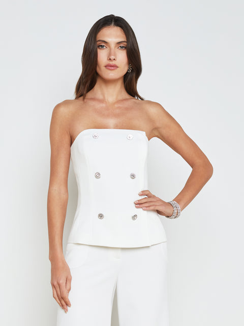 Fay Strapless Bustier bustier L'AGENCE   