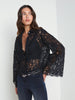 Carter Lace Blouse blouse L'AGENCE Sale   