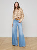 Seychelle Cropped Lace Blouse
