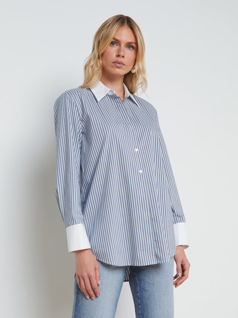 Malia Cotton-Blend Tunic tunic L'AGENCE Sale   