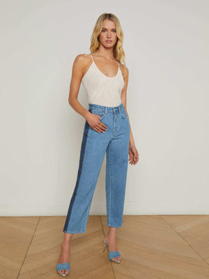 Gelina Mesh Bodysuit bodysuit L'AGENCE