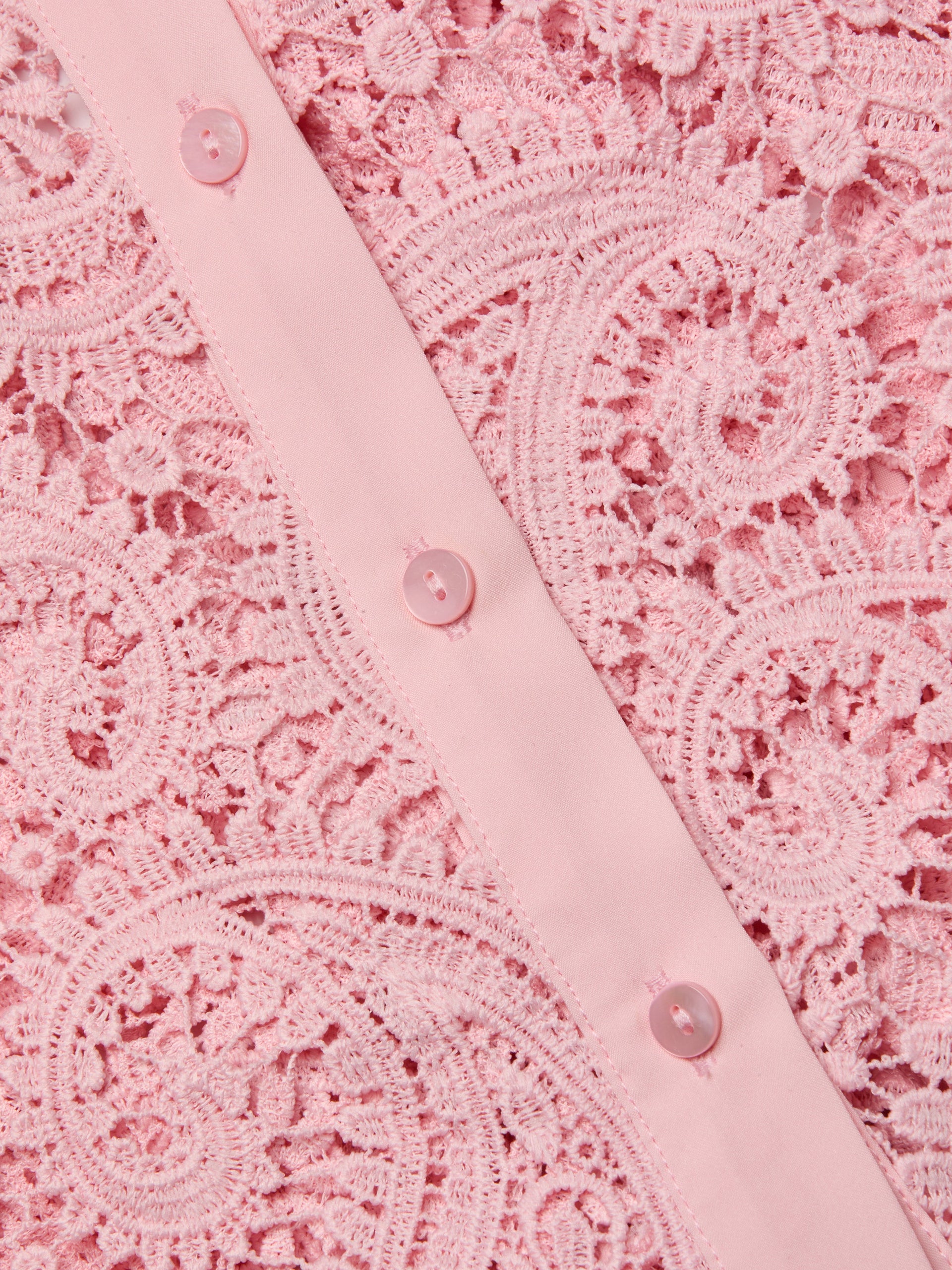Odelia Cropped Lace Blouse blouse L'AGENCE