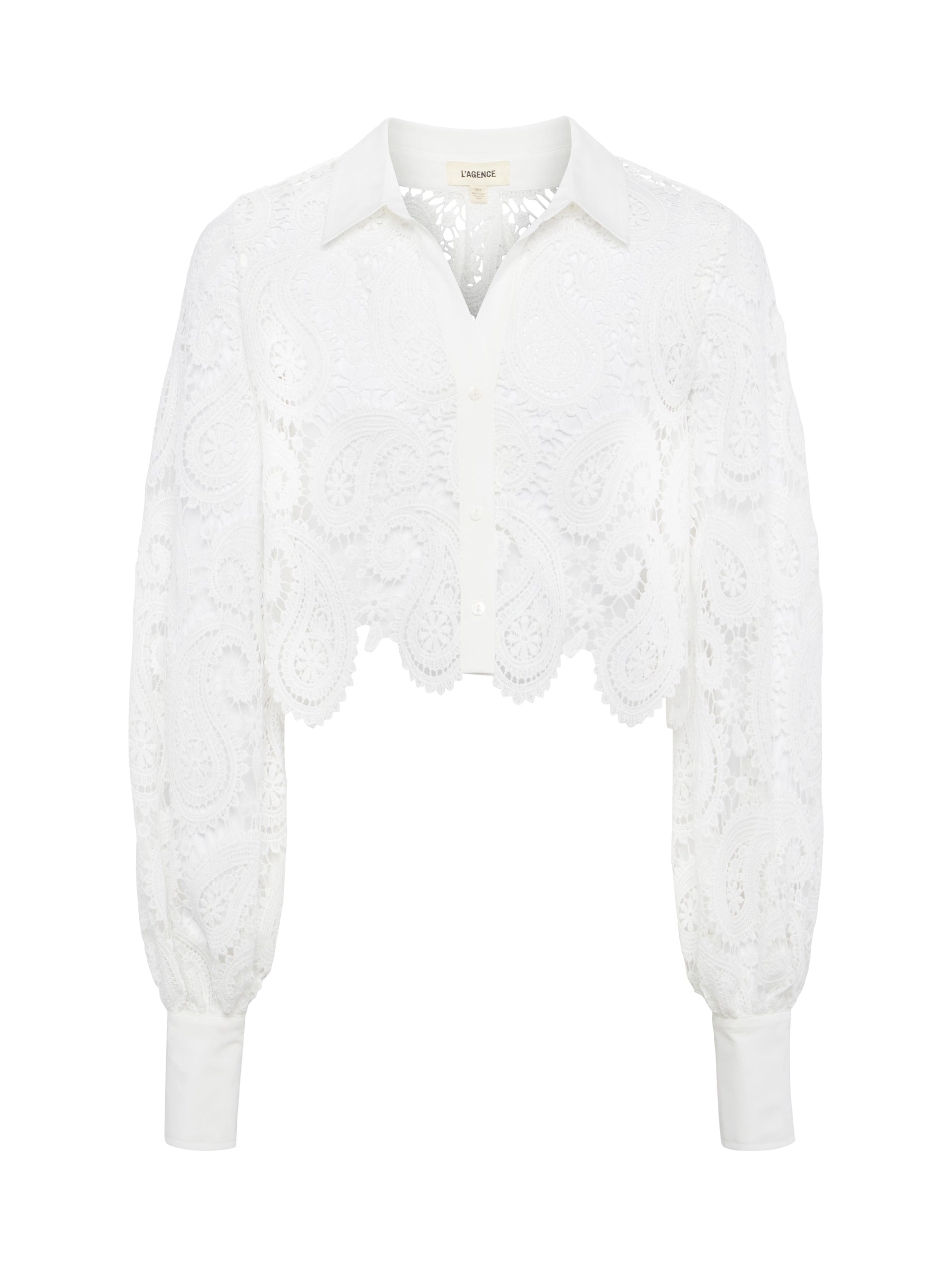 Odelia Lace Blouse blouse L'AGENCE   