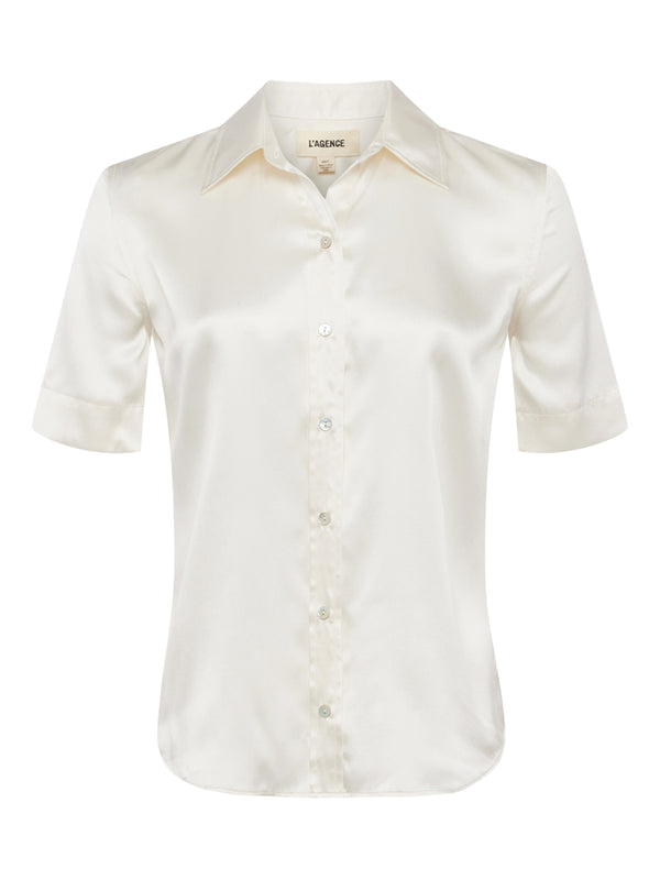 Ellah Silk Blouse blouse L'AGENCE   