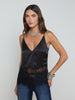 Bryna Silk Lace Camisole tank top L'AGENCE   