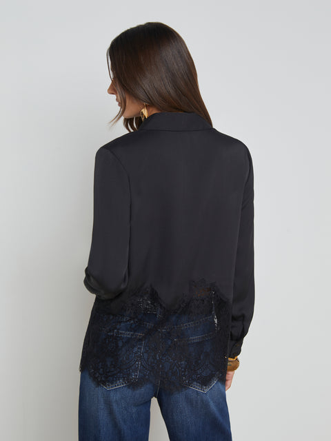 Adalee Lace Blouse blouse L'AGENCE Sale