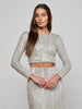 Rogan Crop Sequen L/S Top
