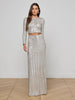 Rogan Crop Sequen L/S Top