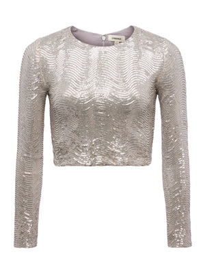 Rogan Crop Sequen L/S Top