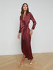 Kadi Silk Wrap Dress dress L'AGENCE   