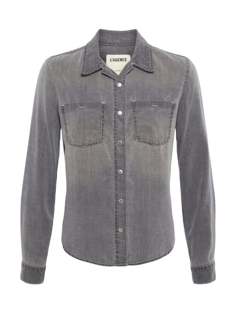 Isla Denim Shirt shirt L'AGENCE   