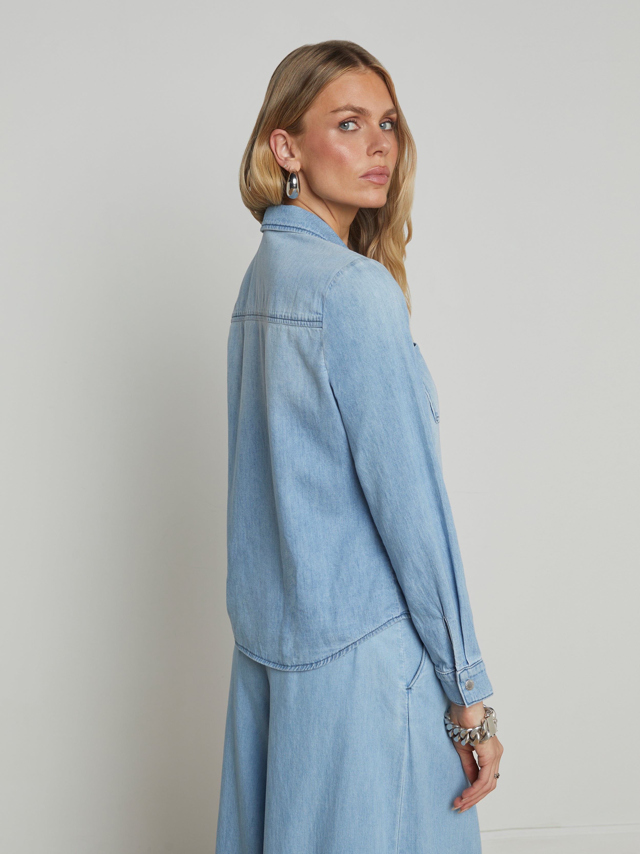 Isla Denim Shirt shirt L'AGENCE