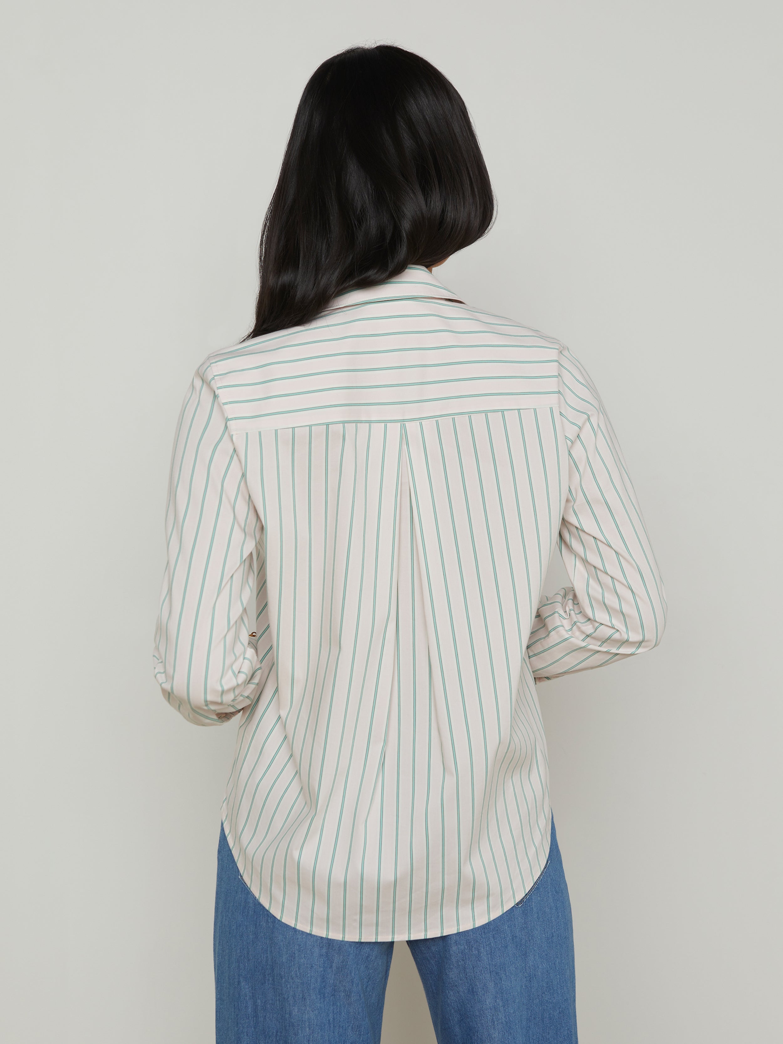 Ellery Poplin Button-Down Shirt shirt L'AGENCE