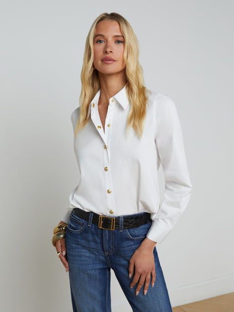 Ellery Button-Down Shirt shirt L'AGENCE   