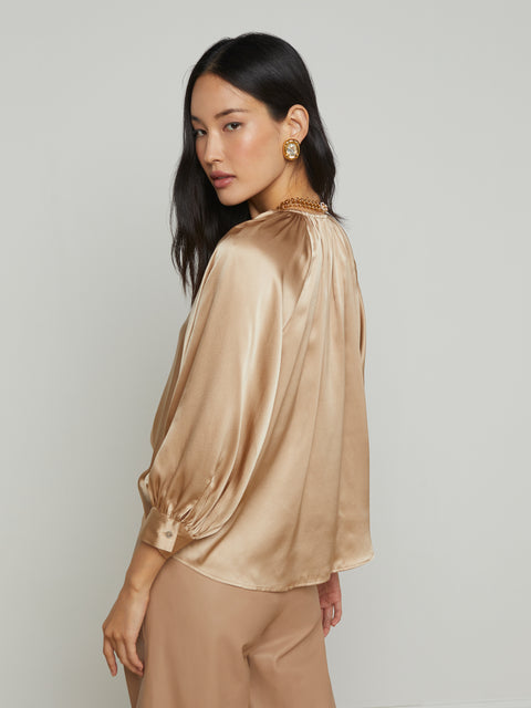 Kaili Silk Blouse blouse L'AGENCE