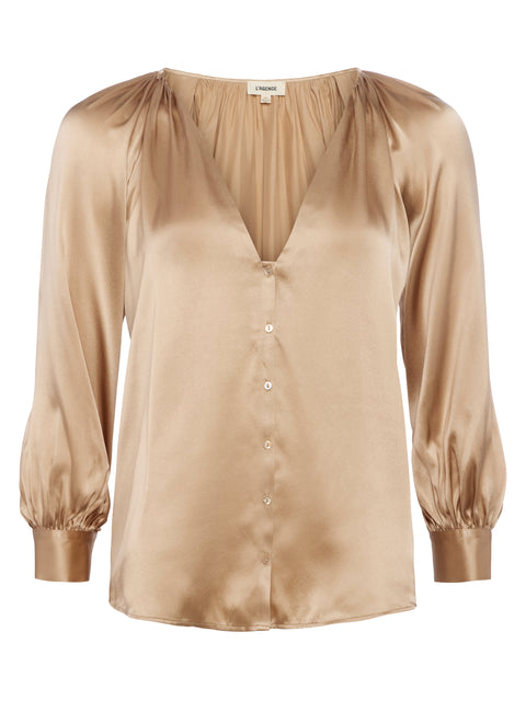 Kaili Silk Blouse blouse L'AGENCE