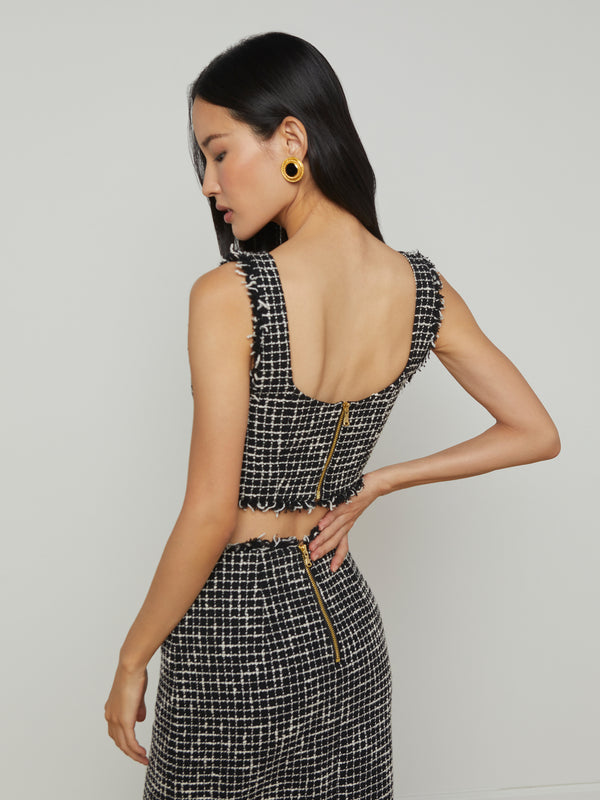 Maylin Tweed Top top L'AGENCE Sale