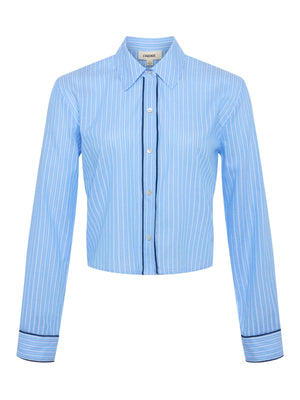 Cosette Cropped Poplin Shirt shirt L'AGENCE