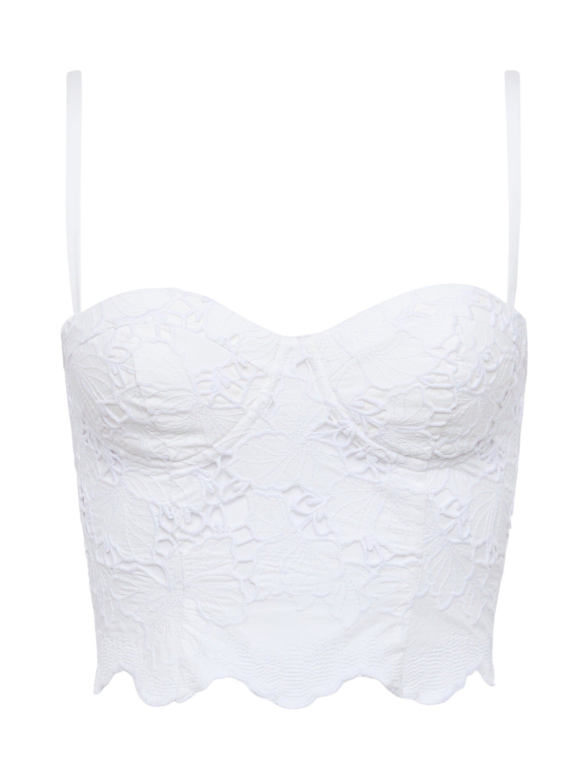 Sonya Lace Bustier coming soon L'AGENCE
