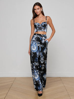 Bustier de la soie Sonya