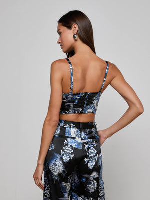 Bustier de la soie Sonya