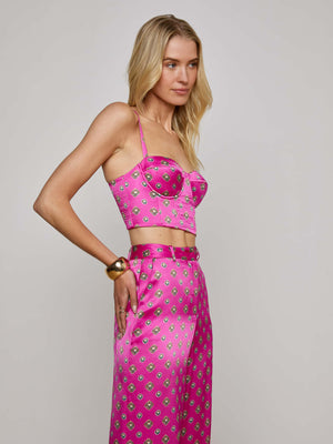 Sonya Silk Bustier