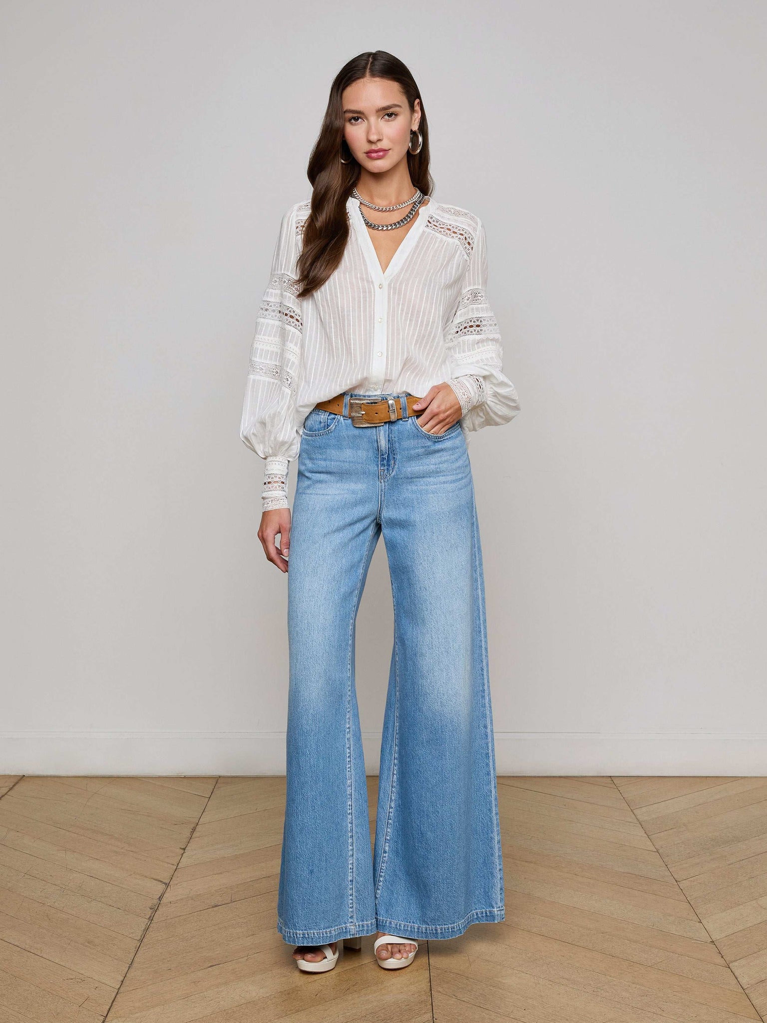 Carisa Blouse Iron Gate