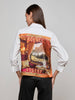 Fawn Vintage Travel Print Shirt