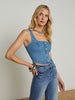 Saga Denim Top top L'AGENCE