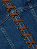 Nayeli Denim Corset Top