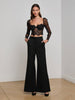 Top bustier di lori in pizzo
