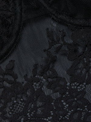 Top bustier di lori in pizzo