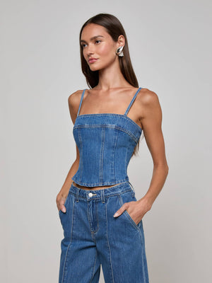Arlin Denim Tank