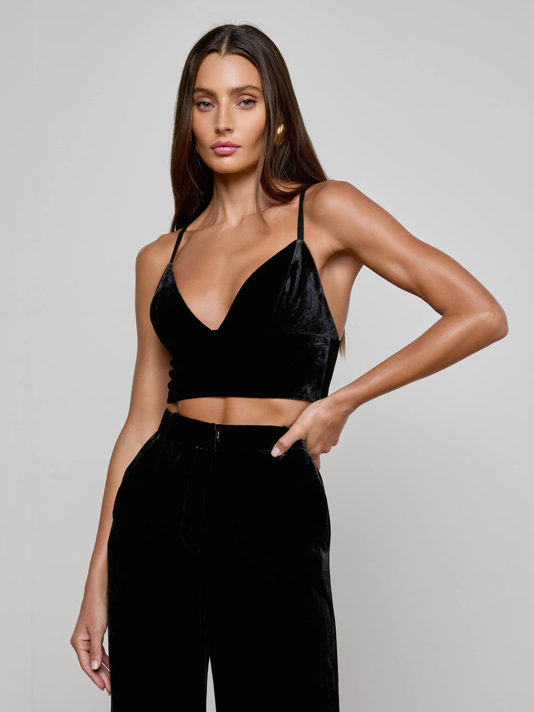 Aislin Velvet Bralette