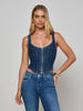 Elysia Zip Corset Tank