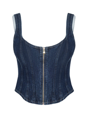 Elysia Zip Corset Tank