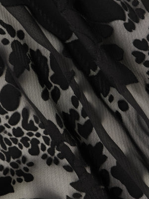 Chemisier en satin Rhett Burnout