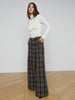 Pilar Tweed Wide-Leg Pant pant L'AGENCE   