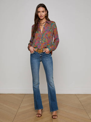 Nina Silk Blouse