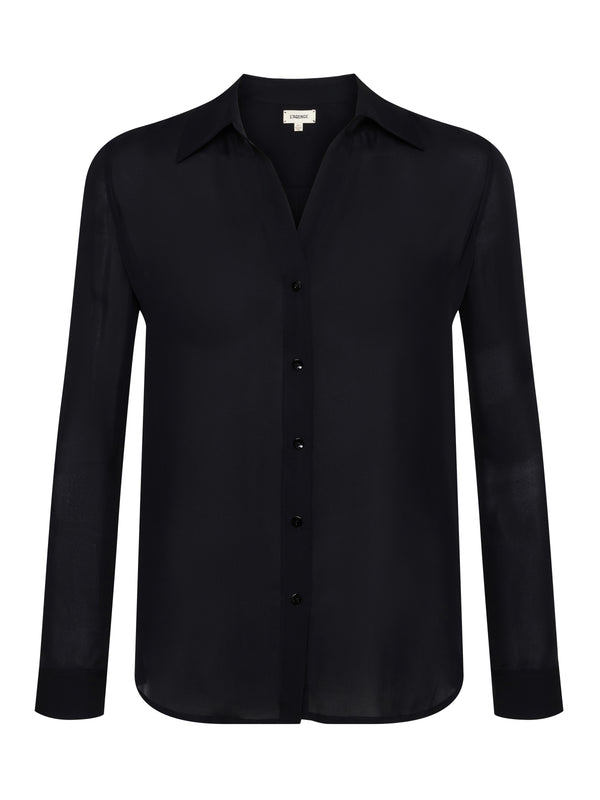 Nina Silk Blouse blouse L'AGENCE   