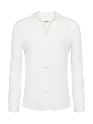 Nina Silk Blouse blouse L'AGENCE   