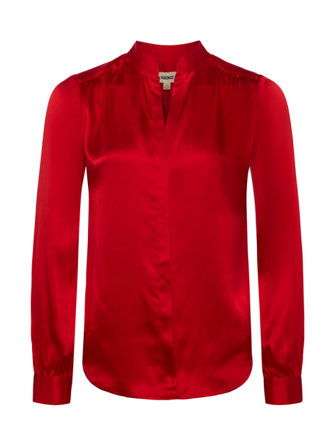 Bianca Silk Blouse blouse L'AGENCE   